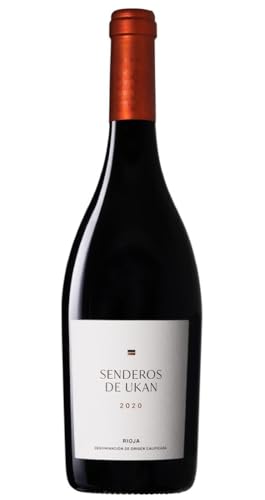 Senderos de Ukan Tempranillo 2020 | Rotwein | Rioja – Spanien | 1 x 0,75 Liter von Ukan