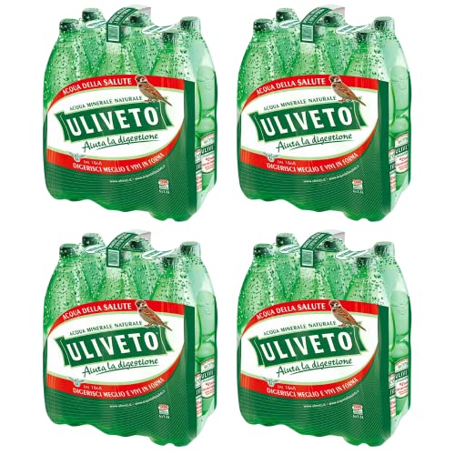 Uliveto Acqua Effervescente 24 Bottiglie da 1.5 Litri von Uliveto