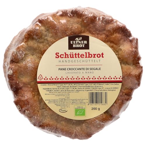 Ultner Brot Bio Schüttelbrot, 8 x 200g von Ultner Brot