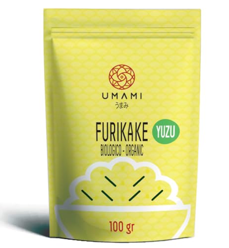 Umami Furikake mit japanischem Bio-Yuzu – 100 g – basierend auf bei niedrigen Temperaturen geröstetem Sesam und in Japan angebauten Nori-Algen, ideal zum Würzen von Reis, Salaten und sogar Onigiri! von Umami