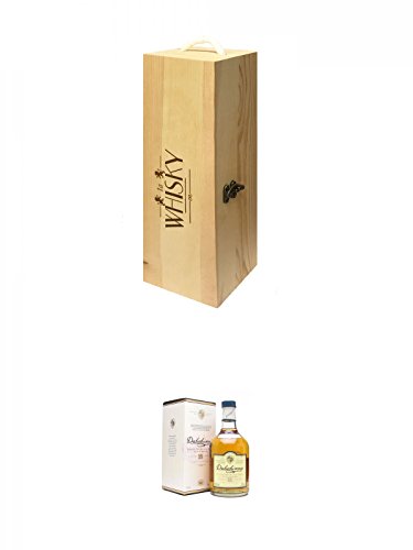 1a Whisky Holzbox für 1 Flasche mit Hakenverschluss + Dalwhinnie 15 Jahre Single Malt Whisky 0,7 Liter von Unbekannt