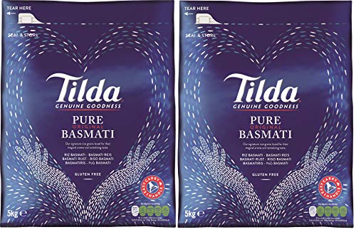 [ 2x 5kg ] TILDA Pure Basmati / Basmati Reis / Basmatireis / Pure Original Basmati von Unbekannt