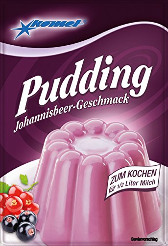 5x Pudding Johannisbeer-Geschmack von Komet von Unbekannt