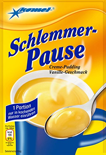 5x Schlemmerpause Tassenpudding Vanille-Geschmack von Komet von Unbekannt