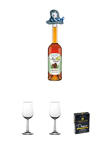 Alpenschnaps Zirbe Zirbenliqueur 0,5 Liter Paket von Diverse