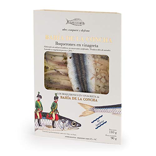 Bahía de la Concha - Boquerones - Sardellenfilets in Vinaigrette 90 g von Unbekannt