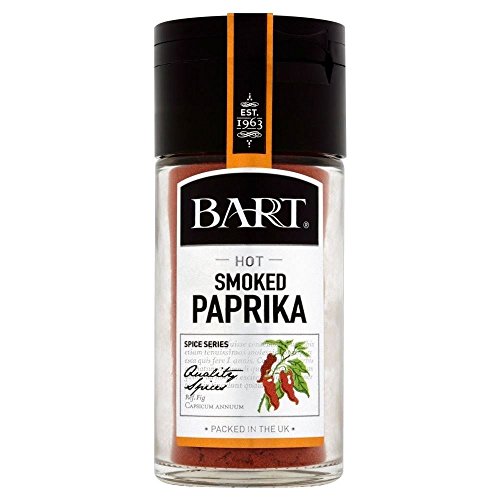 Bart Hot Smoked Paprika (45g) - Packung mit 6 von BART