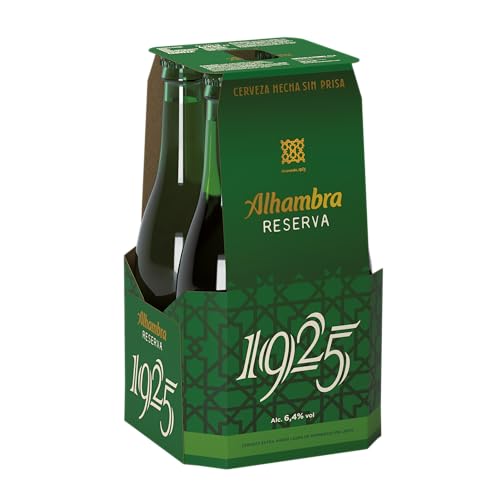 Bier Alhambra Reserva 1925 24x33cl (Pack 24 Flaschen) von Alhambra Reserva 1925