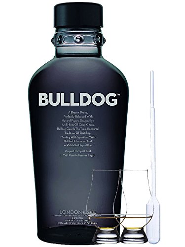 Bulldog London Gin 0,7 Liter + 2 Glencairn Gläser + Einwegpipette von Unbekannt