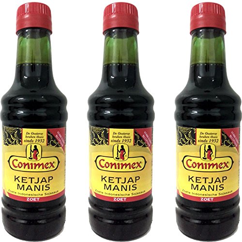 Conimex Ketjap Manis 3 x 250ml Flasche von Unbekannt