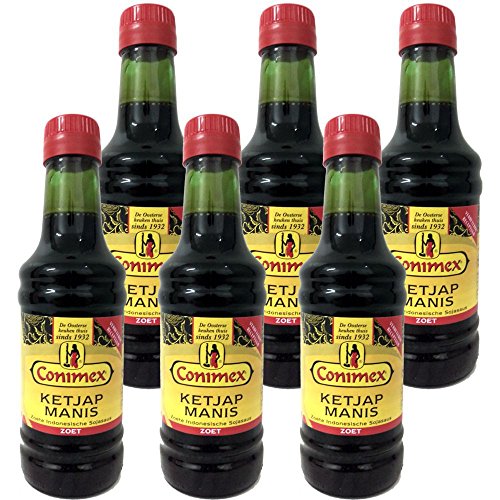 FVLFIL Conimex Ketjap Manis 6 x 250ml Flasche von GALRODIN