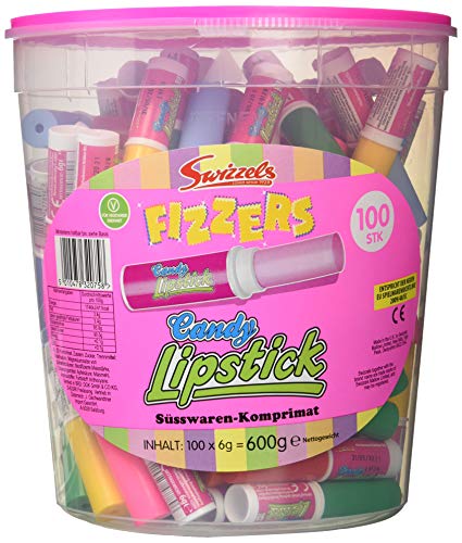 DOK Candy Lipstick, 100er Pack (100 x 6 g) von Swizzels