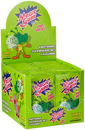 DOK Magic Gum Saurer Apfel, 50er Pack (50 x 7 g) von Pop Rocks