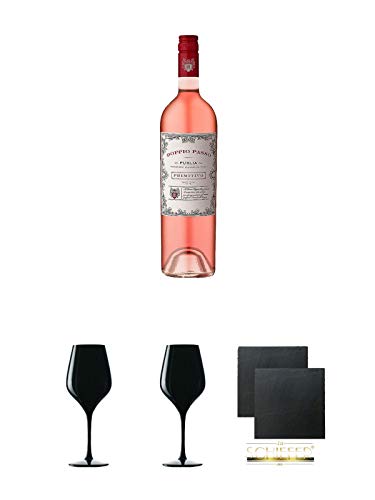 Doppio Passo ROSATO Salento IGT 12% 0,75 Liter + Gläsergeschenkset von Unbekannt