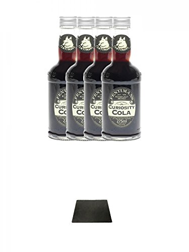 Fentimans Curiosity Cola 4 x 275 ml + Käseplatten - 1 er - Set 22 x 16 aus Schiefer für Dinnerpartys und Veranstaltungen von Unbekannt