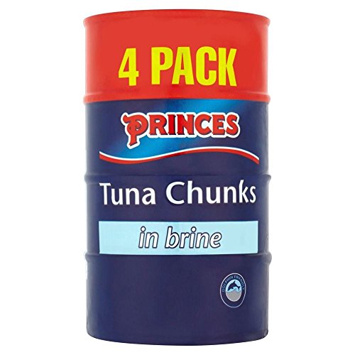 Fürsten Thunfisch Stücke In Salzlake (4X160G) von Princes