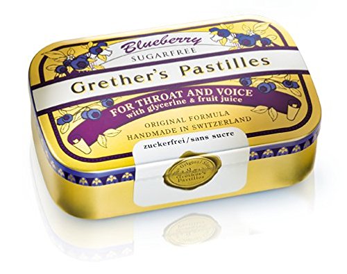 GRETHERS PASTILLEN ZUCKERFREI BLUEBERRY (110 G) von Unbekannt