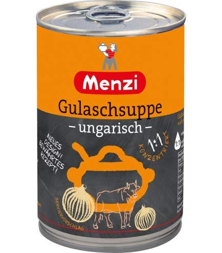 Gulaschsuppe ungarisch 1:1 von MENZI, 400ml von MENZI