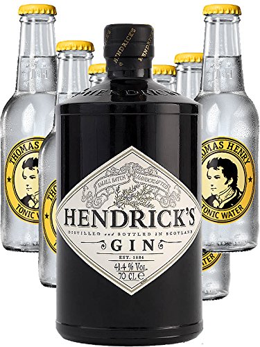 Hendricks Gin Small Batch 0,7 Liter + 6 Thomas Henry Tonic Water 0,2 Liter von Unbekannt