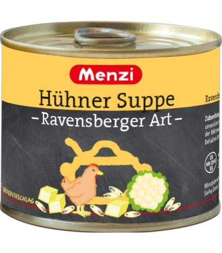 Hühner Suppe Ravensberger Art von MENZI, Sparpack mit 5 x 200g von Unbekannt