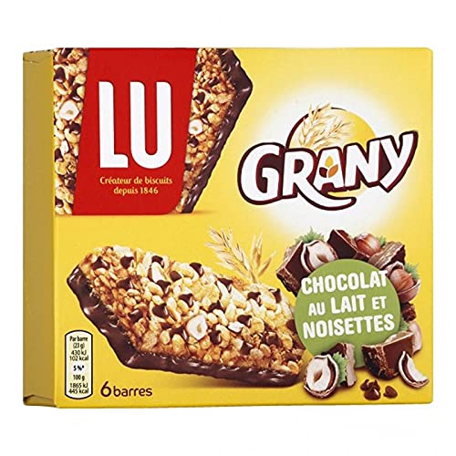 Lu Granny Milchschokolade und Haselnuss 138G (6er-Set) von LU