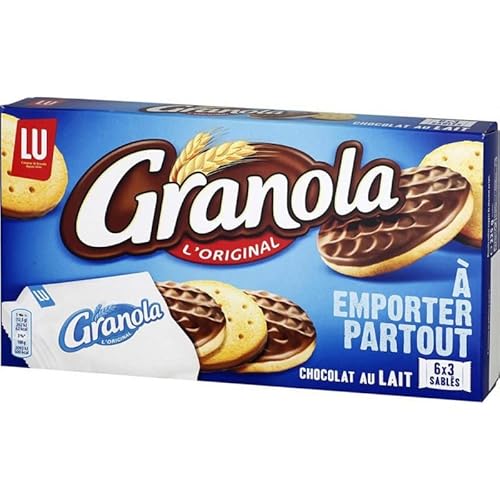 Lu Lâ € ™ Granola Original-Vollmilchschokolade 225G (6er-Set) von LU