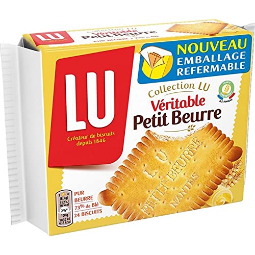 Lu Sammlung vA Lu Petit Beurre © Echte reine Butter 73% Bla © 200G (6er-Set) von LU
