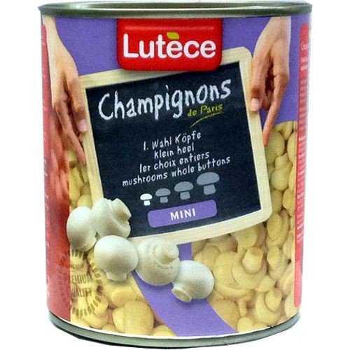 Lutece Champignon-Köpfe aus Paris, 1. Wahl, mini (800g) von Unbekannt