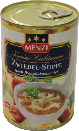 Menzi Zwiebelsuppe Französische Art (400ml Dose) von Unbekannt