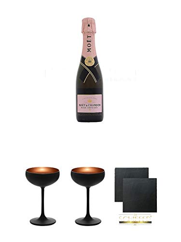 Moet Chandon Brut Rosé Imperial Champagner 0,375 Liter + Geschenkset von Diverse