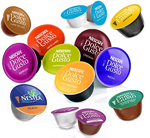 Nescafé® Dolce Gusto® Probierpaket - 42 verschiedene Kapseln / 31 verschiedene Sorten von Unbekannt