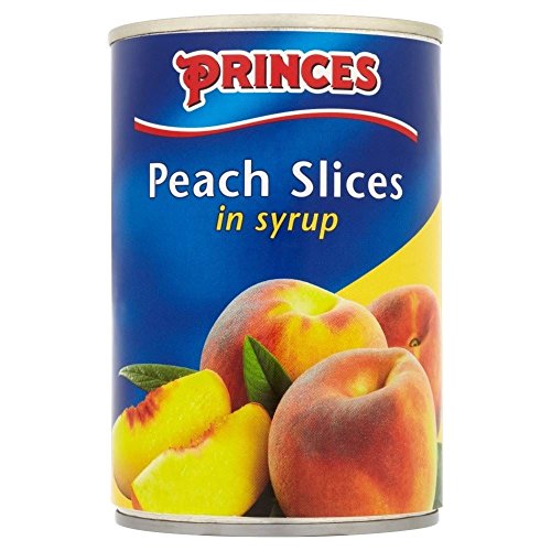 Princes Peach Slices in Licht Sirup (420g) - Packung mit 2 von Princes