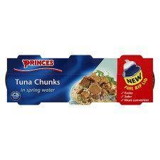 Princes Tuna Chunks In Spring Water 3 X 80G von Princes