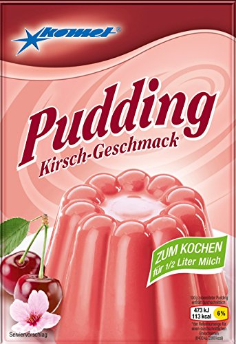 Pudding Kirsch-Geschmack von Komet von Unbekannt