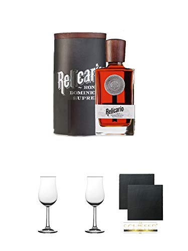 Relicario SUPREMO (schwarze Tube) Ron Domenicano Rum 0,7 Liter + von Unbekannt