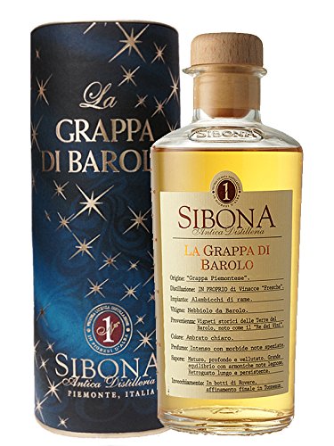 Sibona Grappa DI BAROLO Italien in Dose 0,5 Liter von Unbekannt