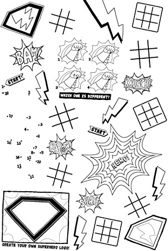 Superhero Fun Paper Activity Tablecover von Creative Party