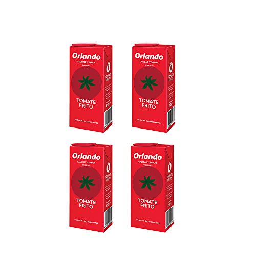 Tomate Frito Gebratene Tomaten Orlando 350 gr. (Pack of 4) von ORLANDO