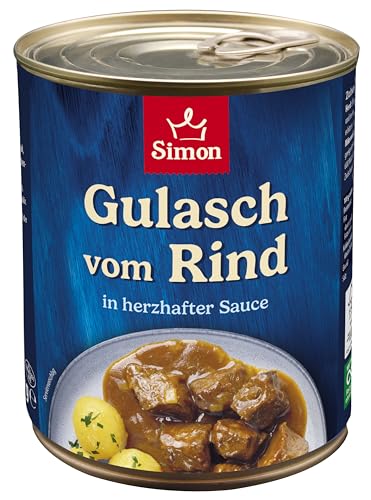 Werner Simon Delikatess Rindergulasch 800g von SIMON