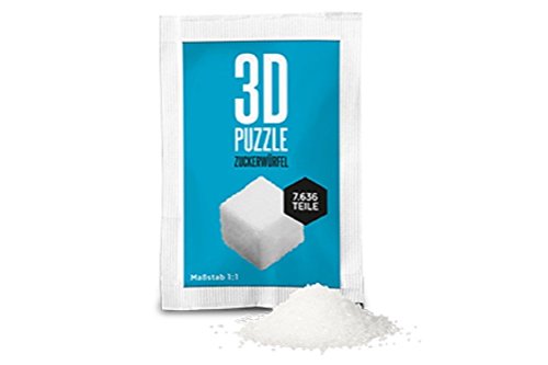 Liebeskummerpillen 3D-Puzzle Zuckerwürfel ca. 7636 Teile bunt von Liebeskummerpillen