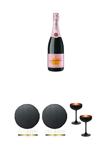 Veuve Clicquot Brut Rosé Champagner 0,75 Liter Geschenkset von Diverse