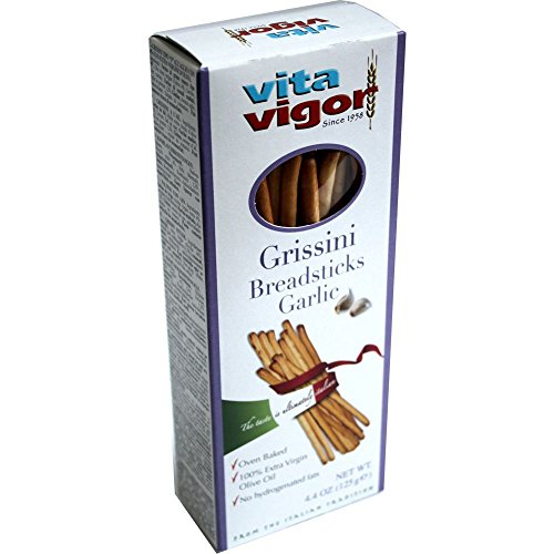 Vita Vigor Grissini mit Knoblauchgeschmack (125g Packung) von Unbekannt