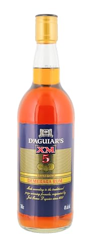 XM I Demerara Rum 5YO I 700 ml I 40% Volume I Brauner Caribbean Rum von Unbekannt