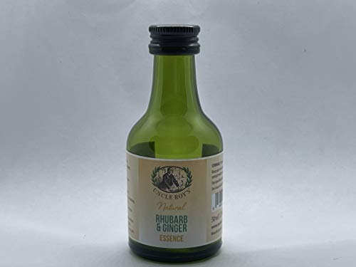 Natural Rhubarb & Ginger Essence - 100ml Regular Strength von Uncle Roy's