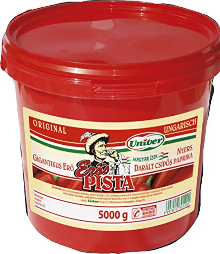 UNIVER | Erös Pista 5 kg - scharfe Paprikapaste für die Gastronomie/Grosshandel von Univer Zrt.