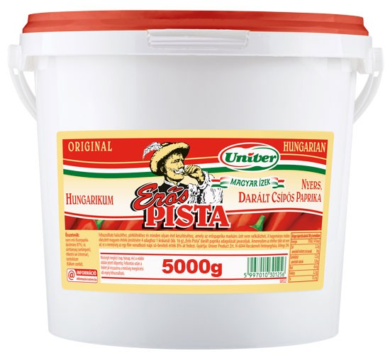 UNIVER Erös Pista 5 kg - scharfe Paprikapaste für die Gastronomie/G... von Univer