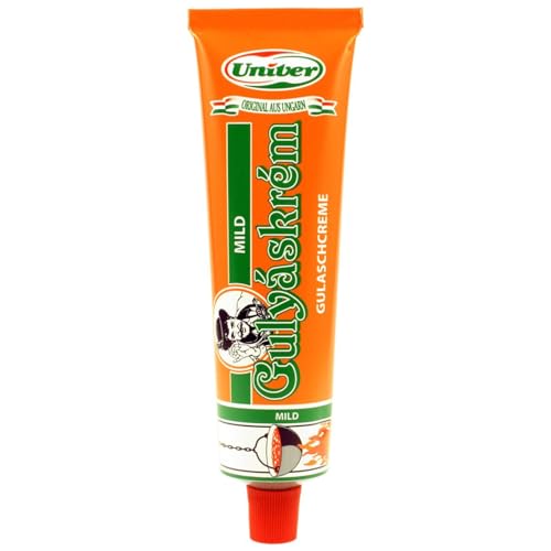 Univer Gulaschcreme mild 160g Tube - Aromatische & milde Würzpaste für authentisches Gulasch von Univer