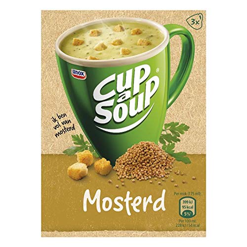 Unox Cup-a-Soup Musterd 3er Pack von Unox