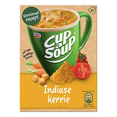 Unox Cup-a-soup Curry Instant-Suppe 51G von Unox