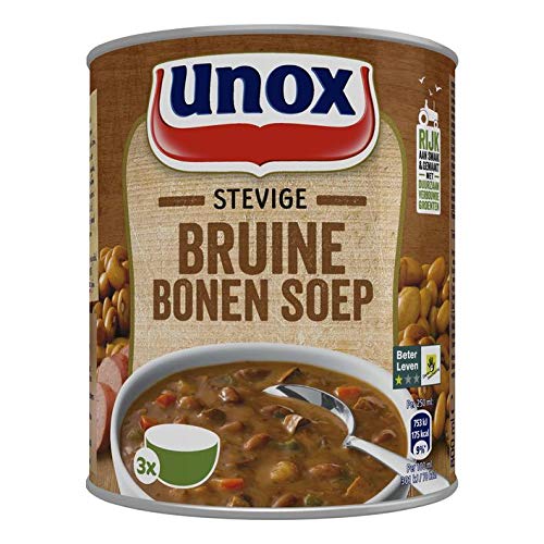 Unox Konservensuppe feste braune Bohnensuppe 800G von Unox